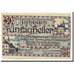 Banknote, Austria, Aschbach, 50 Heller, paysage, 1920, 1920-04-08, UNC(63)
