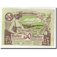 Banknote, Austria, Payerbach, 50 Heller, personnage 1, UNC(63), Mehl:FS 725