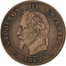 Coin, France, Napoleon III, Napoléon III, 2 Centimes, 1862, Strasbourg