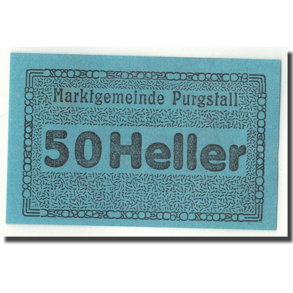 Banknote, Austria, Purgstall, 50 Heller, graphique, UNC(63), Mehl:FS 974I.13