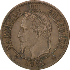 Monnaie, France, Napoleon III, Napoléon III, 2 Centimes, 1862, Bordeaux, TTB+