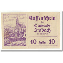 Banknote, Austria, Imbach, 10 Heller, paysage, 1920, UNC(63), Mehl:FS 404 IIa