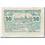 Geldschein, Österreich, Dross, 50 Heller, château, 1920, 1920-12-31, UNZ-