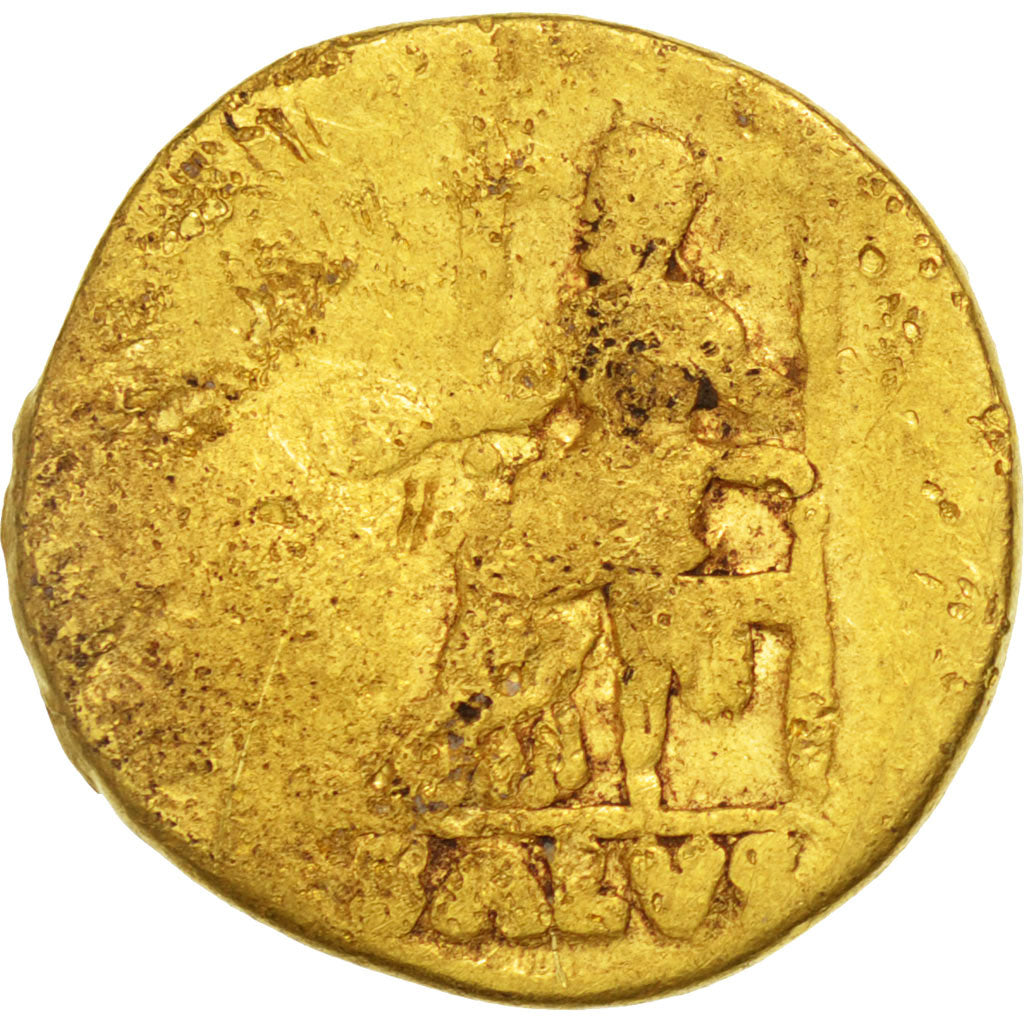 Nero, Aureus, Rome, VG(8-10), Gold, RIC #71, 6.89
