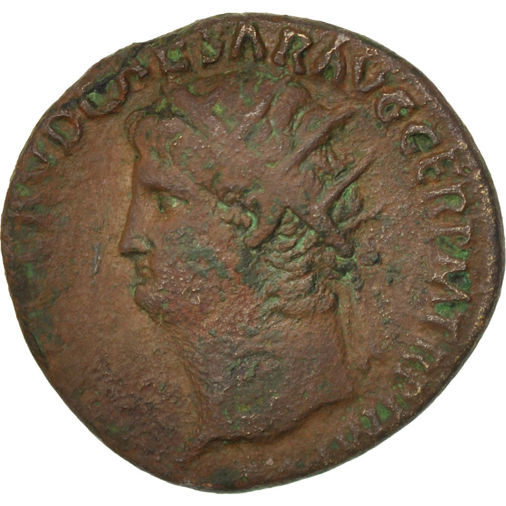 Nero, Dupondius, Roma, MB+, Bronzo, RIC:290