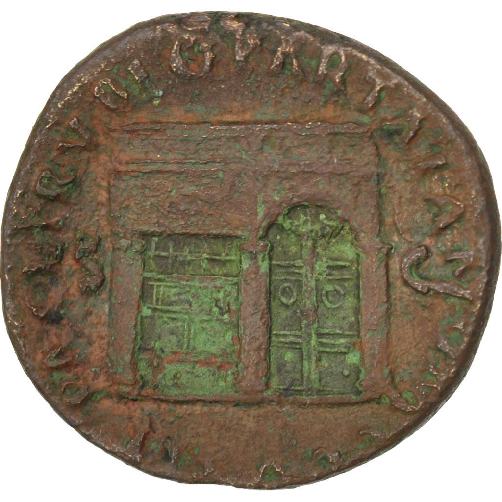 Nero, Dupondius, Roma, MB+, Bronzo, RIC:290