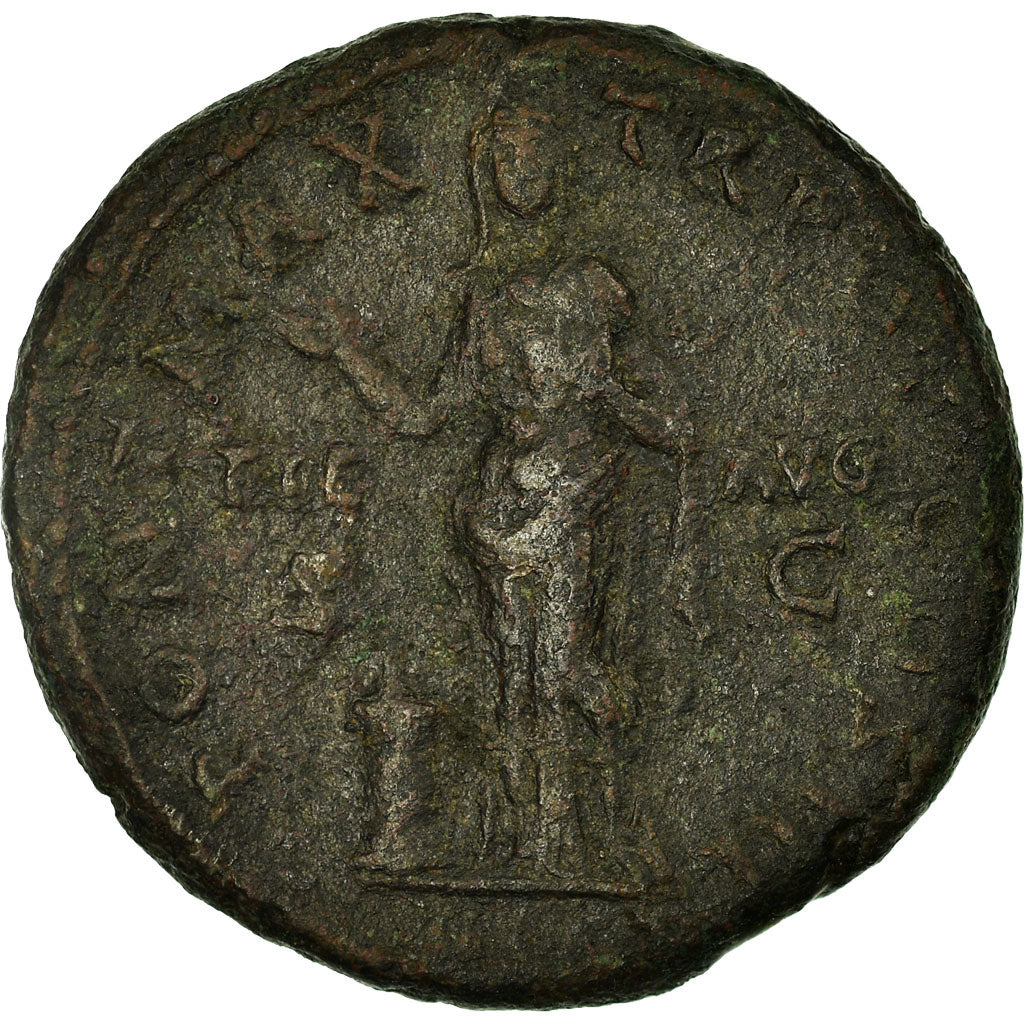 Coin, Hadrian, As, Rome, EF(40-45), Bronze, RIC:579c