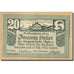 Geldschein, Österreich, Igls, 20 Heller, paysage, 1920, UNZ-, Mehl:FS 403