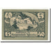 Geldschein, Österreich, Igls, 40 Heller, paysage, 1920, UNZ-, Mehl:FS 403