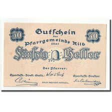 Banknote, Austria, Kilb, 50 Heller, Ruche, 1920, 1920-06-10, UNC(63), Mehl:FS