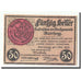 Banknote, Austria, Marchegg, 50 Heller, Ecusson, 1920, 1920-05-01, UNC(63)