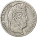 Coin, France, Louis-Philippe, 5 Francs, 1837, Paris, VF(30-35), Silver