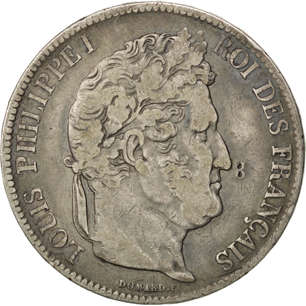 Monnaie, France, Louis-Philippe, 5 Francs, 1840, Paris, TTB, Argent, KM:749.1
