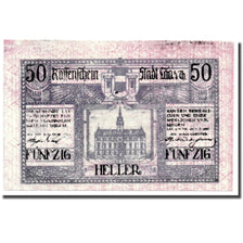 Banknote, Austria, Laa a/d Thaya, 50 Heller, château, UNC(63)