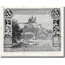 Banknote, Austria, Niederösterreich, 20 Heller, paysage, 1920, 1920-04-29