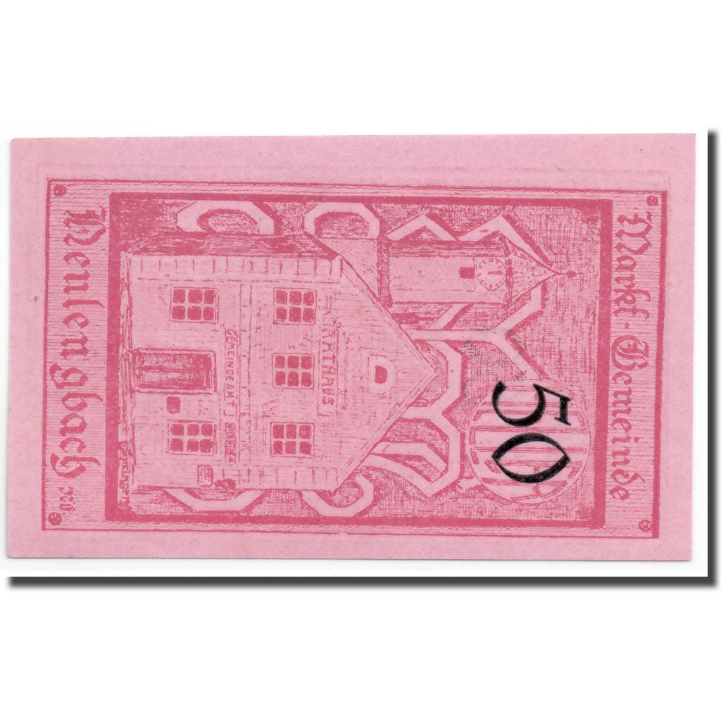 Geldschein, Österreich, Neulengbach, 50 Heller, Ecusson, UNZ-, Mehl:659a