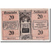 Geldschein, Österreich, Zeillern, 20 Heller, paysage, UNZ-, Mehl:1263c