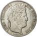 Münze, Frankreich, Louis-Philippe, 5 Francs, 1843, Rouen, S, Silber, KM:749.2