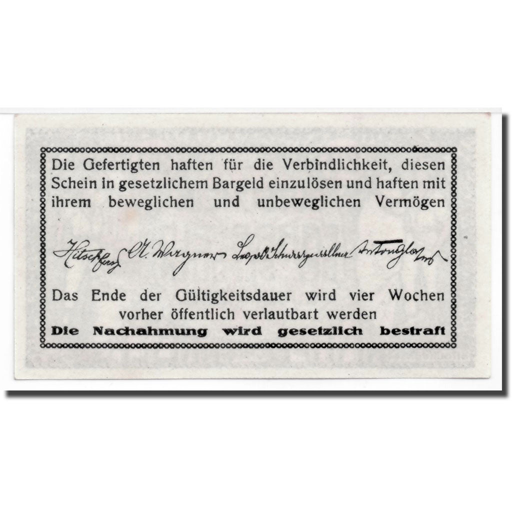 Geldschein, Österreich, Fahrafeld, 20 Heller, personnage, 1920, 1920-07-01