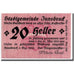 Geldschein, Österreich, Innsbruck, 20 Heller, Ecusson, 1918, 1918-12-01, UNZ-