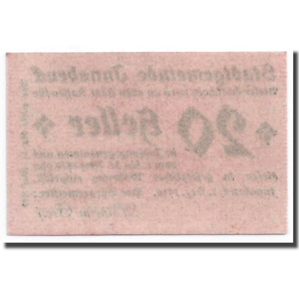 Geldschein, Österreich, Innsbruck, 20 Heller, Ecusson, 1918, 1918-12-01, UNZ-
