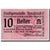 Geldschein, Österreich, Innsbruck, 10 Heller, Ecusson, 1918, 1918-12-01, UNZ-