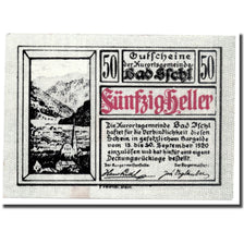 Banknote, Austria, Bad Ischl, 50 Heller, Ecusson 1, 1920, 1920-04-05, UNC(63)