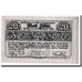 Banknote, Austria, Bad Ischl, 20 Heller, château, 1920, 1920-04-05, UNC(63)