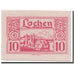 Geldschein, Österreich, Lochen, 10 Heller, paysage, UNZ-, Mehl:559d