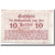 Geldschein, Österreich, Linz, 10 Heller, graphique, 1920, 1920-01-16, UNZ-