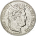 Louis-Philippe I, 5 Francs tête laurée, 1843 BB, Strasbourg, Gadoury 678