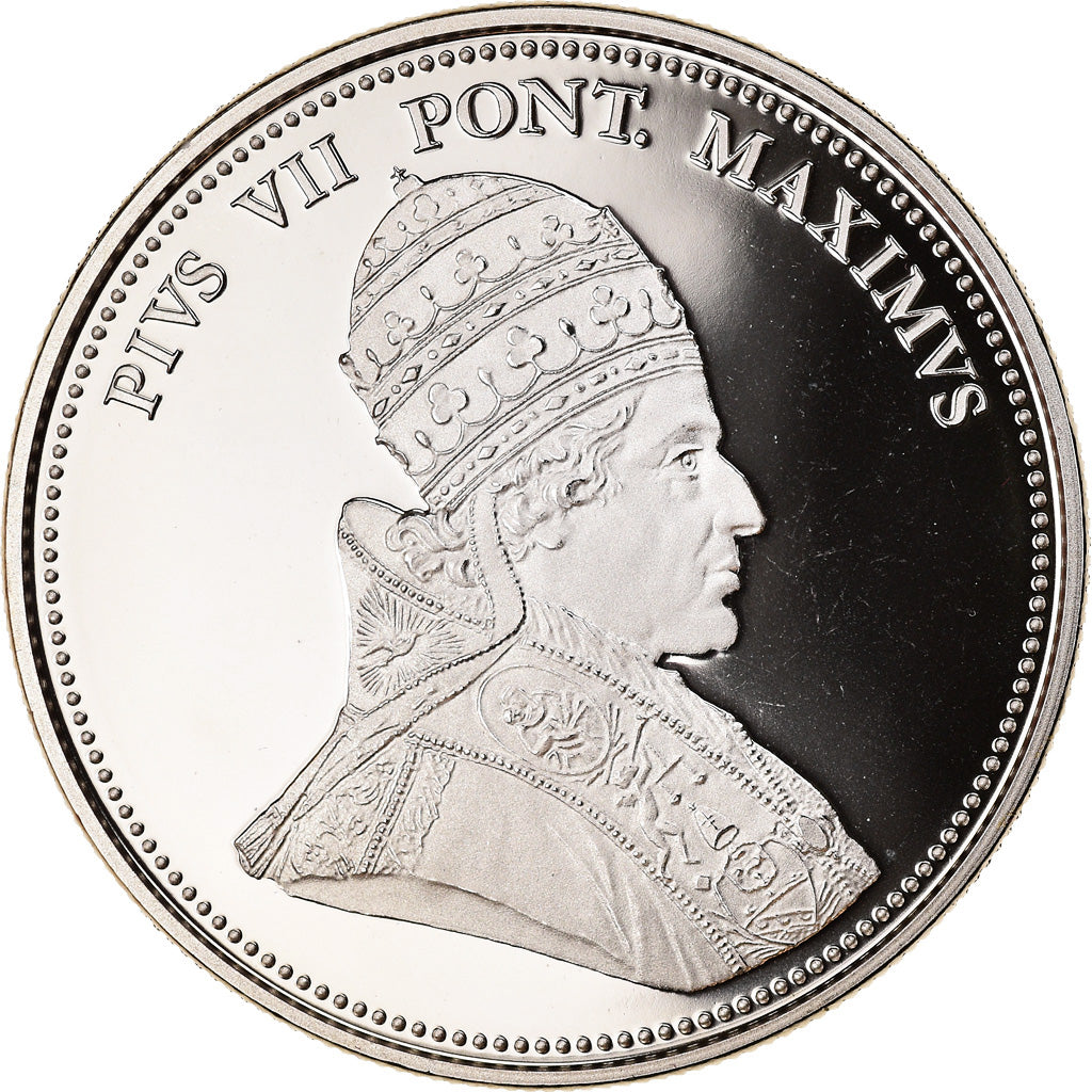Vatican, Medal, Le Pape Pie VII, MS(63), Copper-nickel