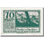 Geldschein, Österreich, Mondsee in Oberösterr., 10 Heller, personnage, UNZ-