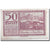 Geldschein, Österreich, Mondsee in Oberösterr., 50 Heller, paysage 1, UNZ-