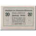 Geldschein, Österreich, Mettmach, 20 Heller, graphique 1, 1920, 1920-03-21