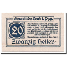 Banknote, Austria, Lend, 20 Heller, graphique, 1920, 1920-06-05, UNC(63)