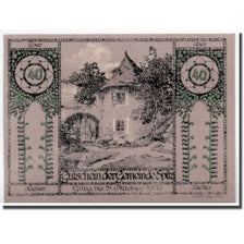Banknote, Austria, Spitz an der Donau, 40 Heller, Maison, 1920, 1920-10-31