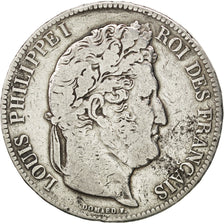 Monnaie, France, Louis-Philippe, 5 Francs, 1832, La Rochelle, TB, Argent