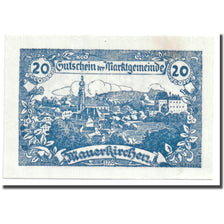 Banknote, Austria, Mauerkirchen, 20 Heller, paysage, UNC(63), Mehl:598 IIa