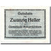 Geldschein, Österreich, Mauerkirchen, 20 Heller, Eglise, UNZ-, Mehl:598 IB