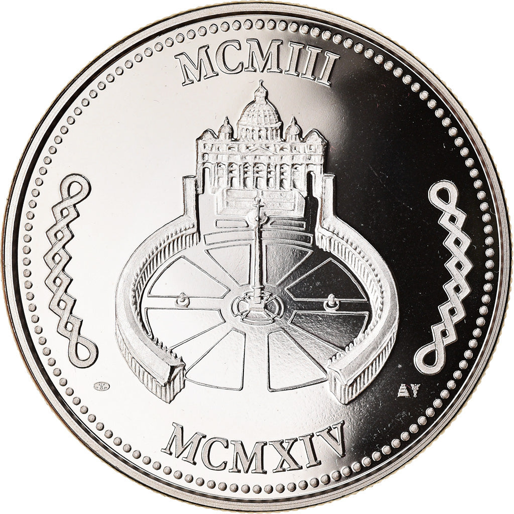 Vatican, Medal, Le Pape Pie X, MS(63), Copper-nickel