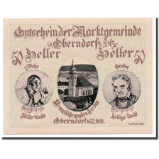 Banknote, Austria, Oberndorf bei Salzburg, 50 Heller, portrait, UNC(63)