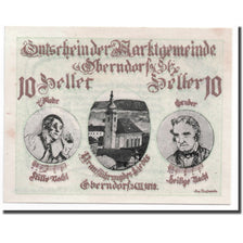 Banknote, Austria, Oberndorf bei Salzburg, 10 Heller, portrait, UNC(63)