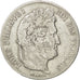 Francia, Louis-Philippe, 5 Francs, 1840, Bordeaux, MB, Argento, KM:749.7, Gad...
