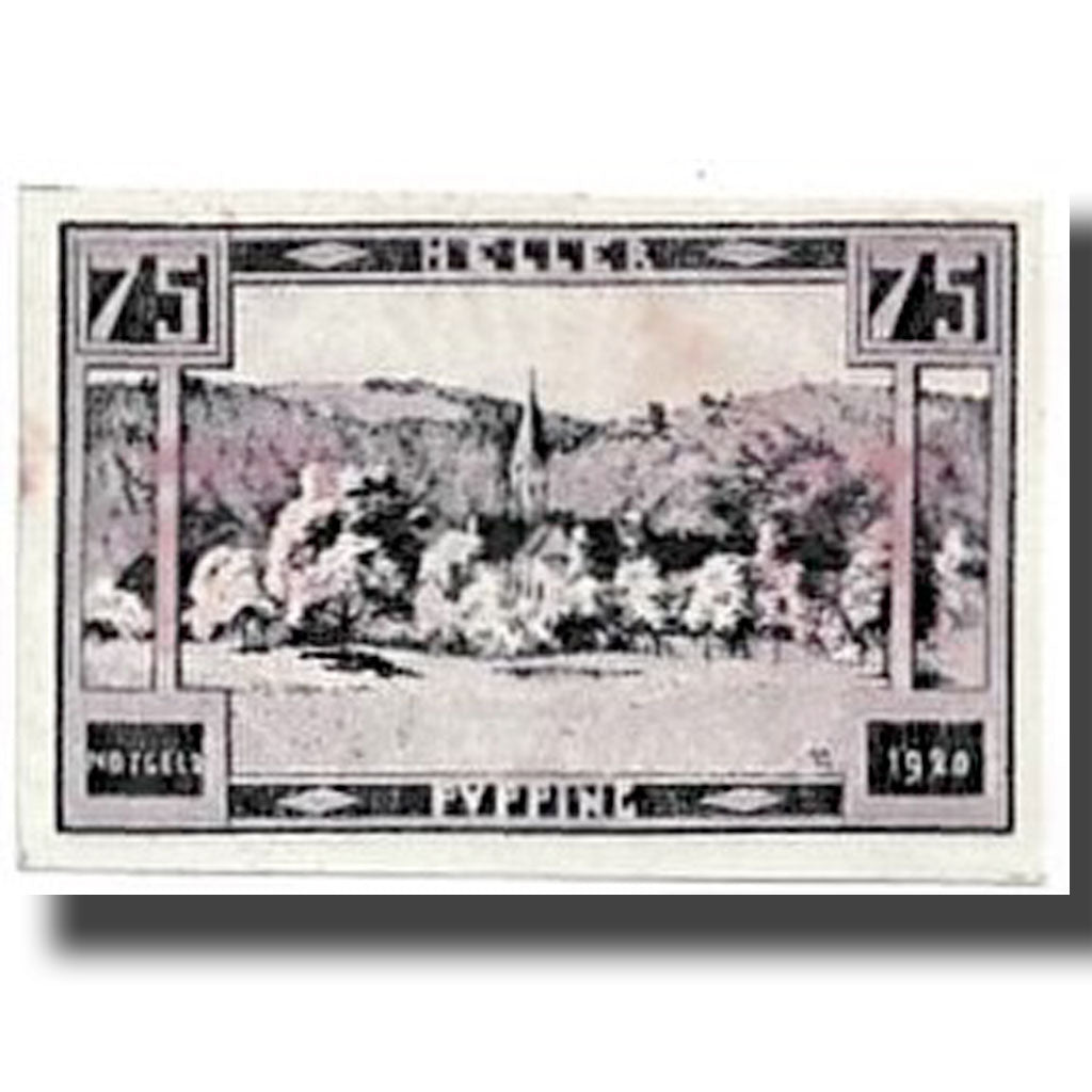 Geldschein, Österreich, Pupping, 75 Heller, paysage, UNZ-, Mehl:792IIe