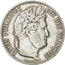 Louis-Philippe I, 5 Francs tête laurée, 1832 T, Nantes, Gadoury 678