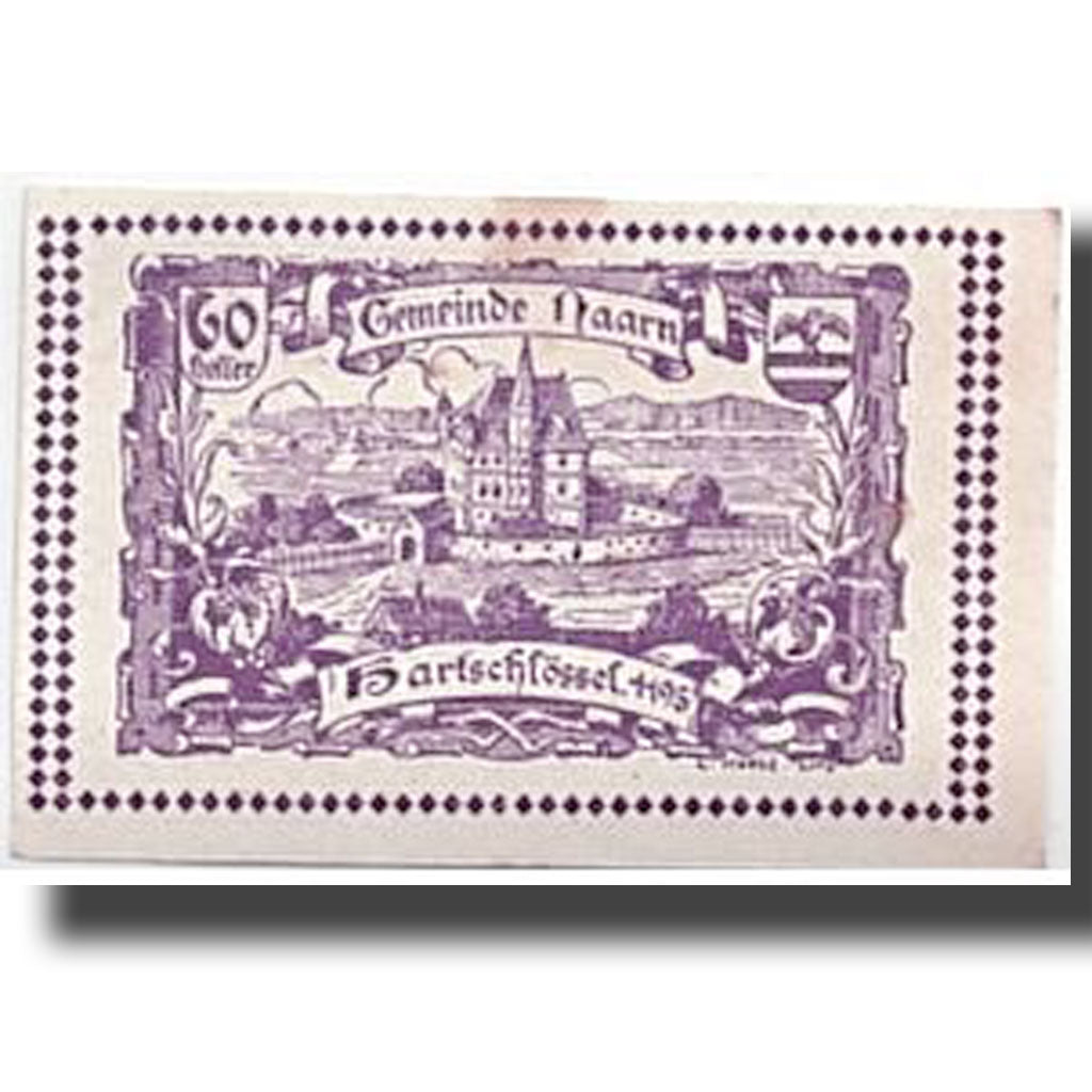 Banknote, Austria, Naarn O.Ö. Gemeinde, 60 Heller, paysage, 1920, 1920-05-30