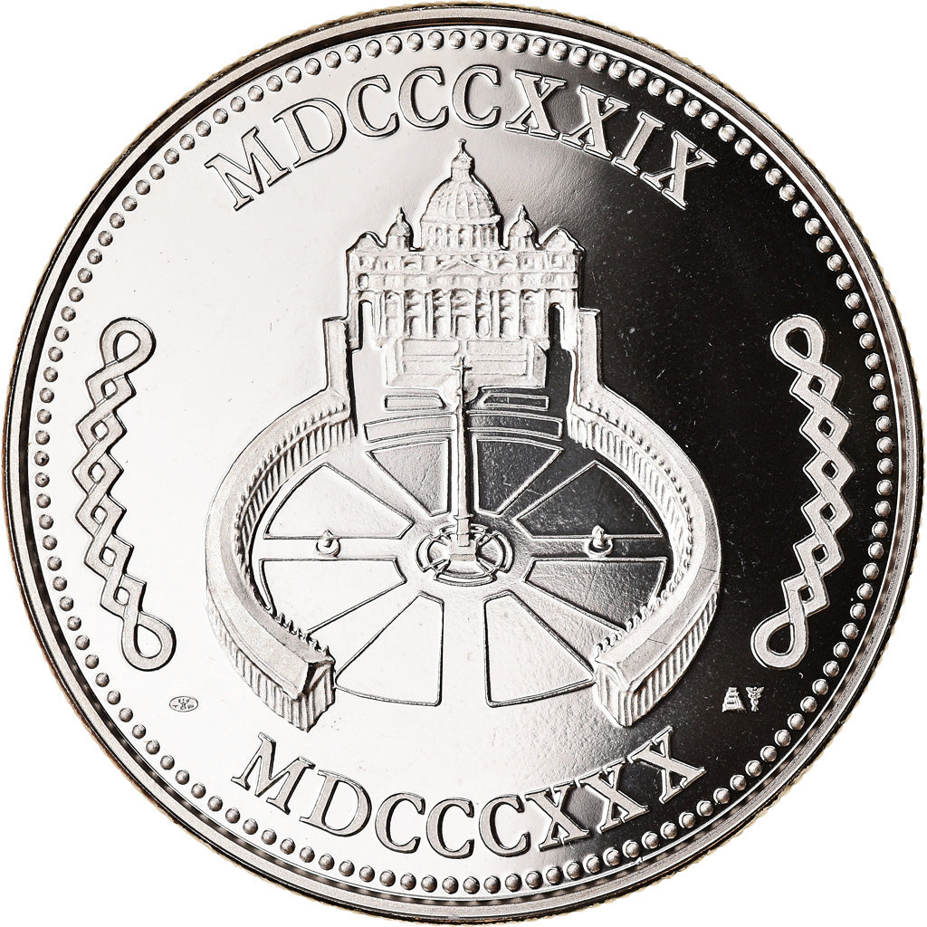 Vatican, Medal, Le Pape Pie VIII, MS(63), Copper-nickel