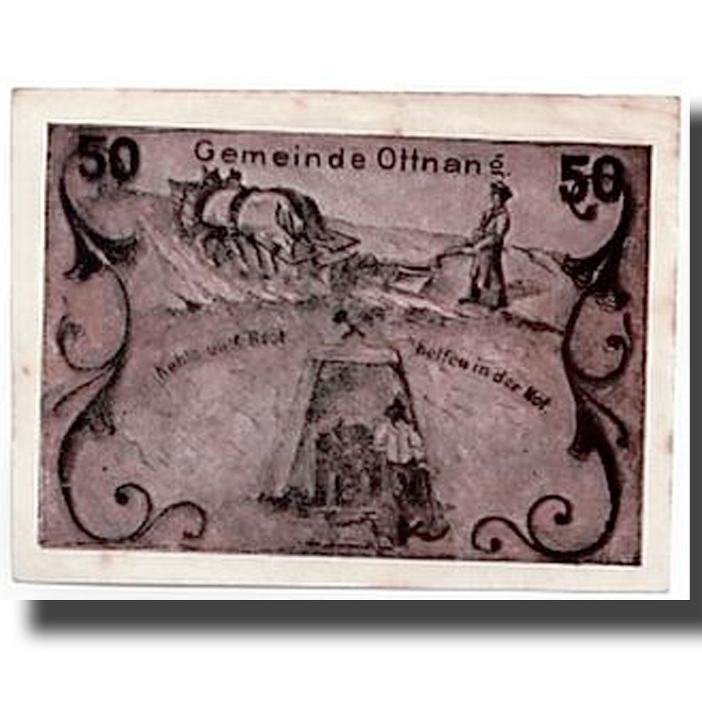 Geldschein, Österreich, Ottnang, 50 Heller, Mine, 1920, 1920-01-03, UNZ-