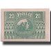 Banconote, Austria, Pöggstall, 20 Heller, Eglise 1, 1920, 1920-04-27, SPL